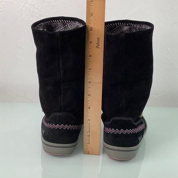 Timberland Smartwool Insulated Fold Over Button booties & pull over boot SZ 6.5M - Picture 15 of 16